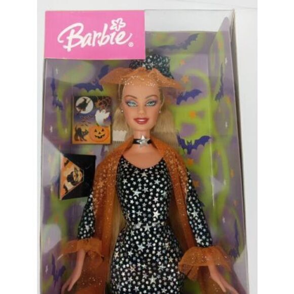 Barbie Halloween Enchantress Vintage Collectable  Doll 2003 Mattel #B6269 New - Picture 15 of 16